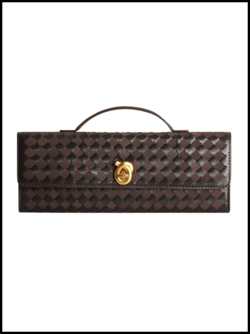 Woven Clutch Purses for Women, Leather Evening Clutch, Handmade Woven Shoulder